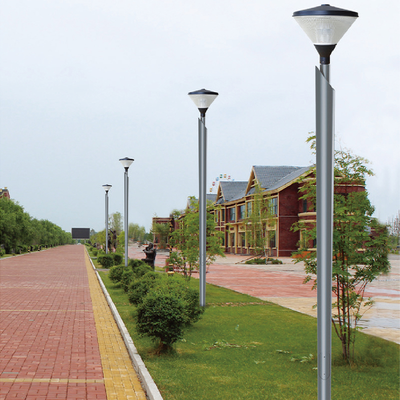 عمود حديقة من الألومنيوم من كورك