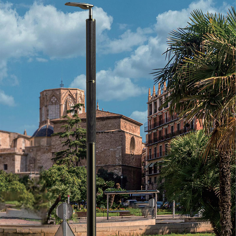 عمود الإضاءة الشمسية المبتكر المرن ARGOS HJT