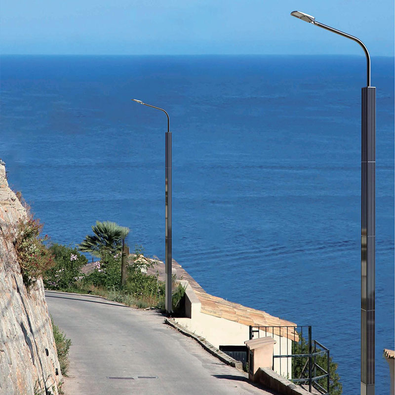 عمود إضاءة شمسي من الألومنيوم مقاوم للتآكل من KOTOR