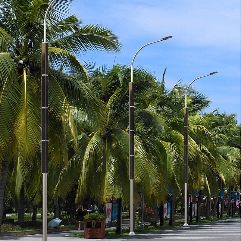 عمود إضاءة شمسي مقاوم للتآكل من الألومنيوم من UDINE
