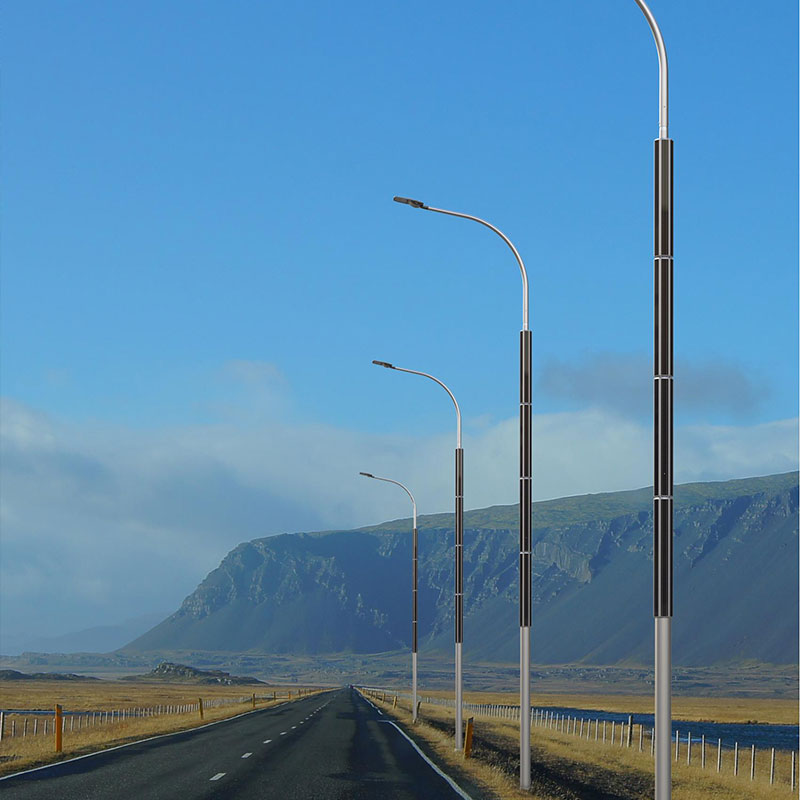 عمود إضاءة شمسي من السيليكون أحادي البلورة من IMOLA