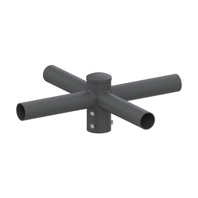 محول تينون عمود إضاءة خارجي أفقي دائري مقاس 4 بوصات