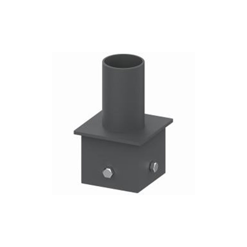 مُركِّب عمود إضاءة عمودي مربع مقاس 4 بوصات