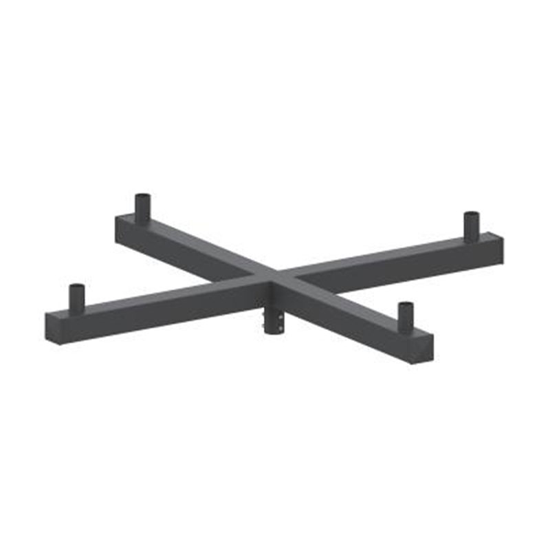 مُركِّب عمود إضاءة عمودي مربع مقاس 4 بوصات