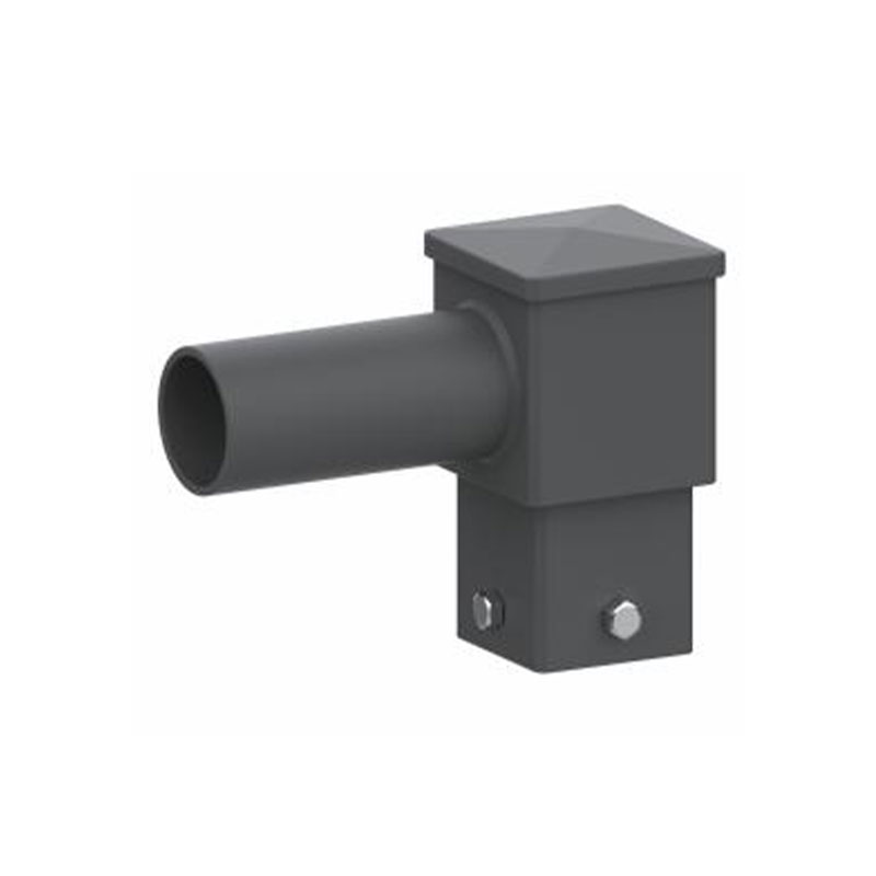 مُركِّب عمود إضاءة أفقي مربع مقاس 4 بوصات