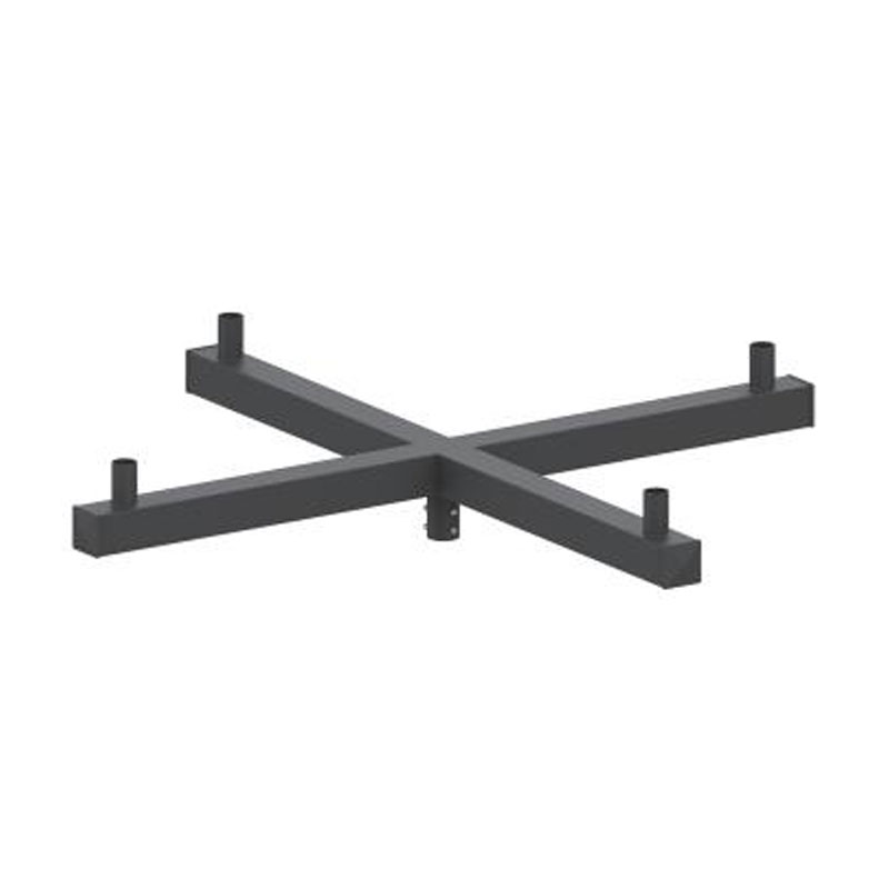 عمود إضاءة عمودي مربع مقاس 5 بوصات من Fitterac