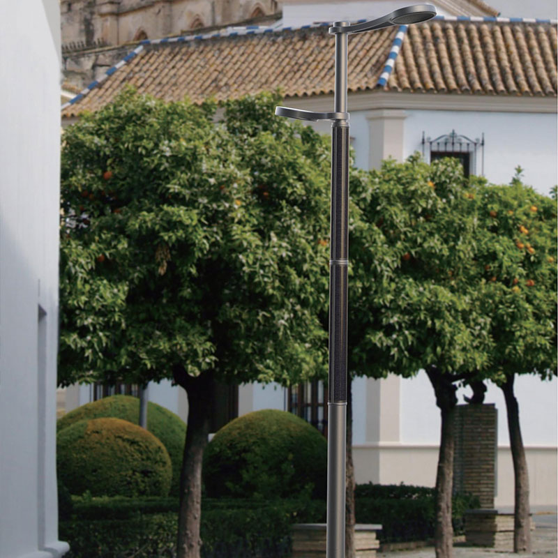 عمود إضاءة شمسي مرن مطلي بـ HJT من OSUNA