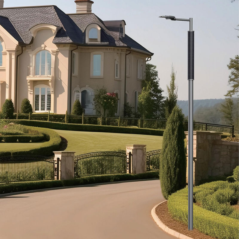 عمود إضاءة شمسي مرن من السيليكون أحادي البلورة HJT من METZ